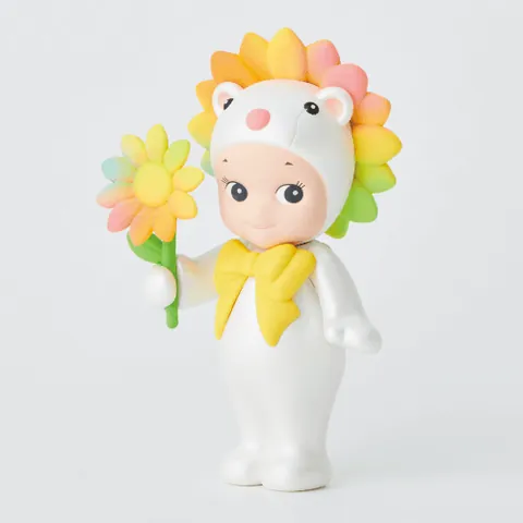Figura secreta Sunflower Lion Rainbow de Sonny Angel Flower Gift