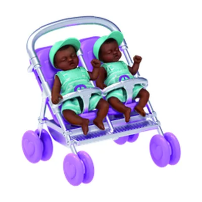 Purple Twin Stroller